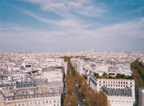 Arc de Triomphe (view from the top)