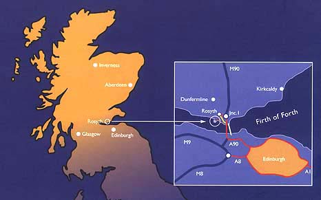 Rosyth Map