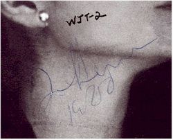 John's autograph
