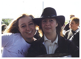 April and me