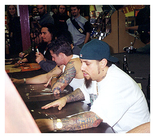 A row of Korn
