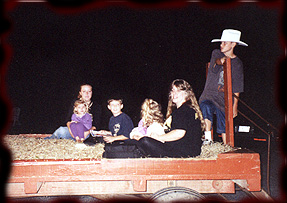 After dinner hayride
