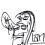 Dan's drawing of Ian Gillan