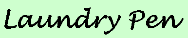 [Laundry