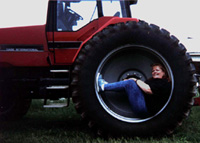 Farm Tires are HUGE!