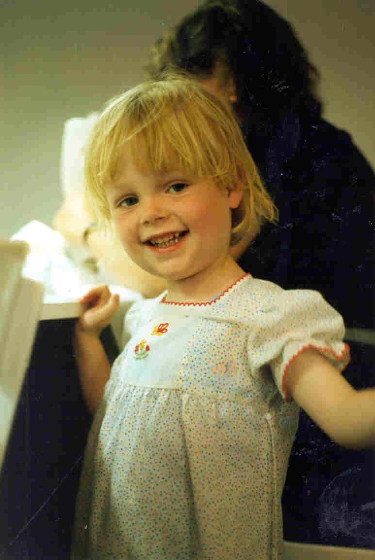 Drie en een half jaar oud. 1987