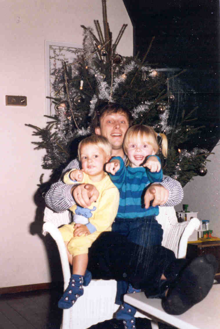 Bijna vier jaar oud. Kerst 1987
