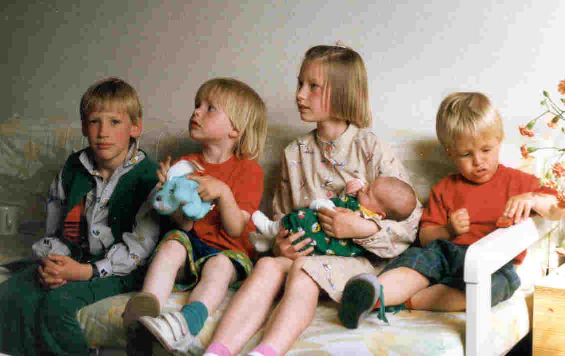 Vier en een half jaar oud. 1988