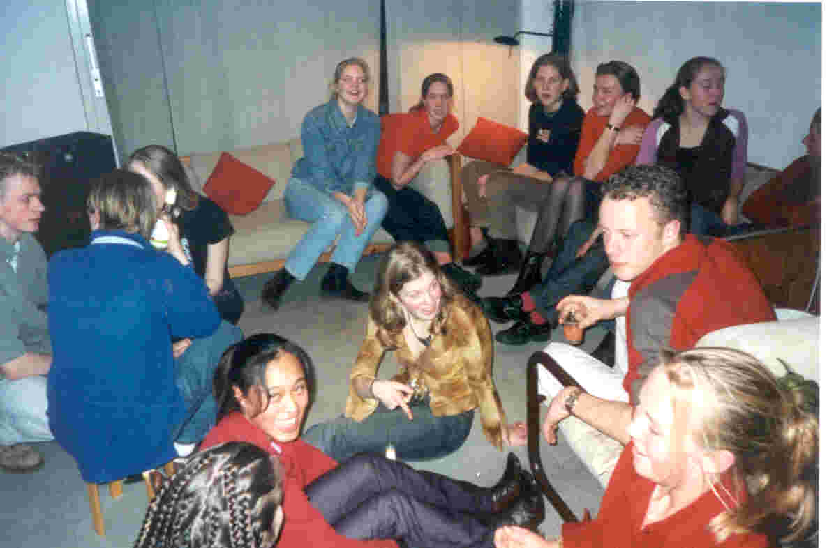 Feestje bij Tomek