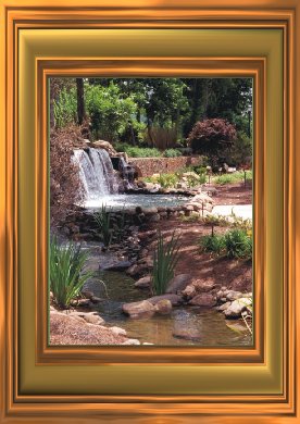 Waterfall Garden-Georgia Golf Hall of Fame