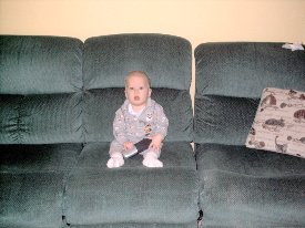 Jax on the couch