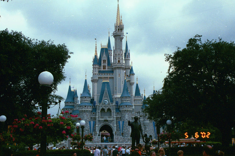 Snow White's castle at The Magic Kingdom