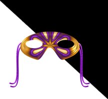 Mardi Gras Mask 4
