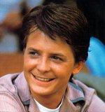 Michael as Marty McFly in Back to the Future