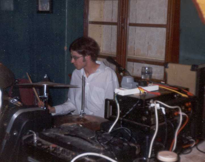 Neil at the Roddens gig summer '99