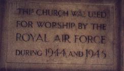 Plaque in Little Snoring Church, Norfolk