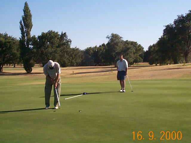 Playing Golf