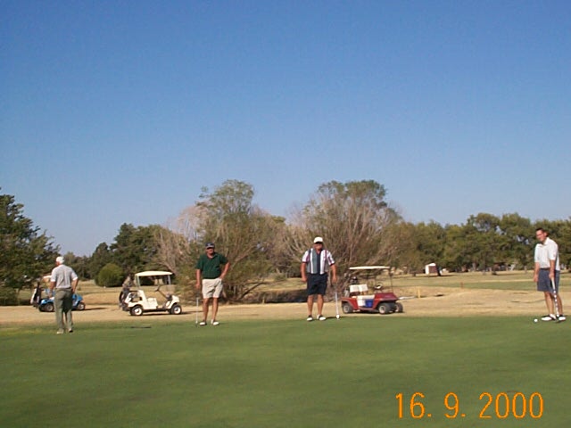 Playing Golf