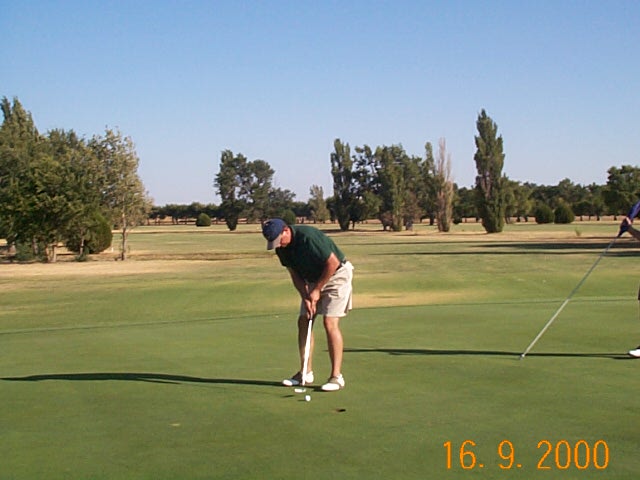 Playing Golf