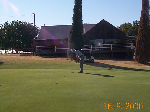 Playing Golf
