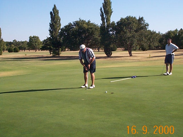 Playing Golf