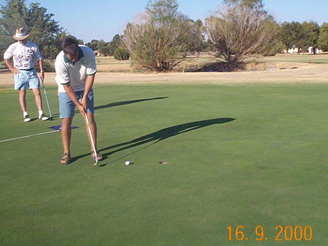 Playing Golf