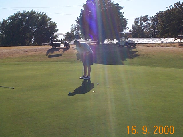 Playing Golf
