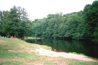L'Allier vu du camping
