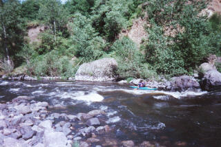 Descente en kayak