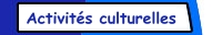 Les activit&eacute;s culturelles
