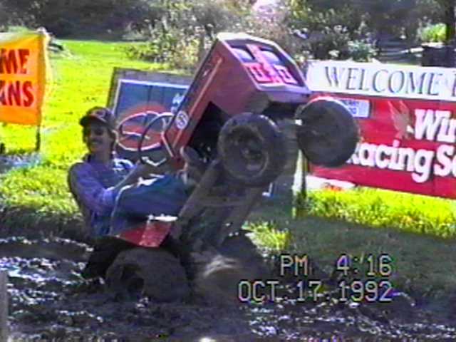 JIM MILLER STUCK DOING A WHEELIE