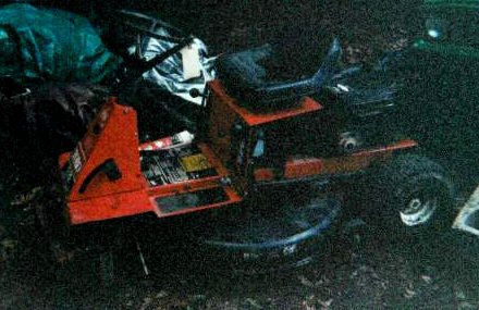 MARK'S MODEL MOWER BEFORE MODIFICATIONS