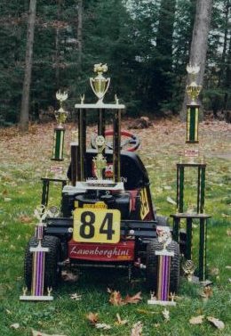 LAWNBOURGHINI DIABMOW WITH LOTS OF TROPHIES