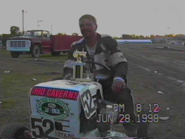 GREG HONCHELL WITH GATES BELT SPECIAL AND TROPHY