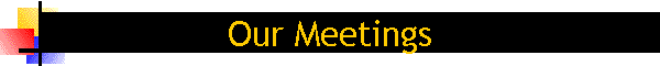Our Meetings