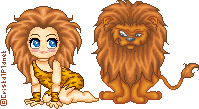 Que gracioso el leon y la leona ^^
