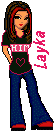 La misma que la anterior pero ribeteada en rosa / the same t-shirt but this have a little coloured in pink