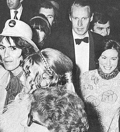 With George and Judy Martin