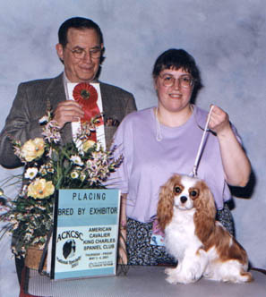 Ruthie at the ACKCSC Specialty 2001