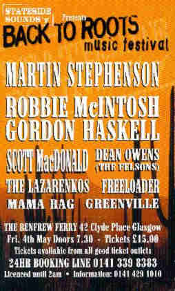 concert advert/poster