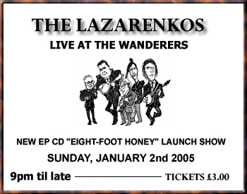 concert ticket/poster