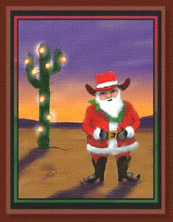 Cowboy Santa
