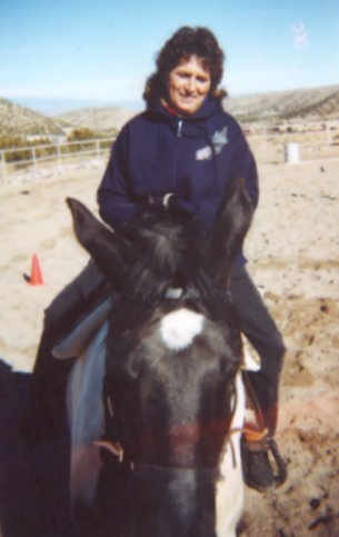 Frannie Riding Bella Donna