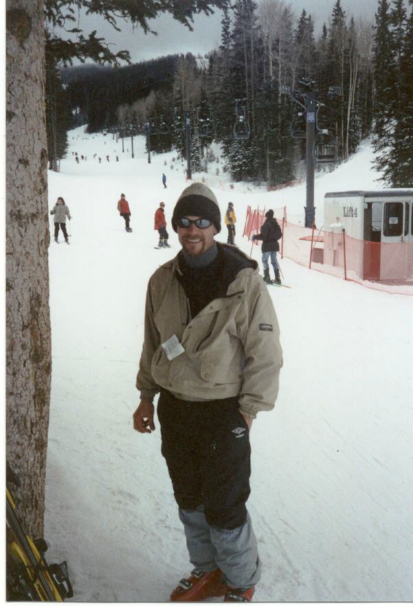 Mike Speer Skiing in Santa Fe, 2003