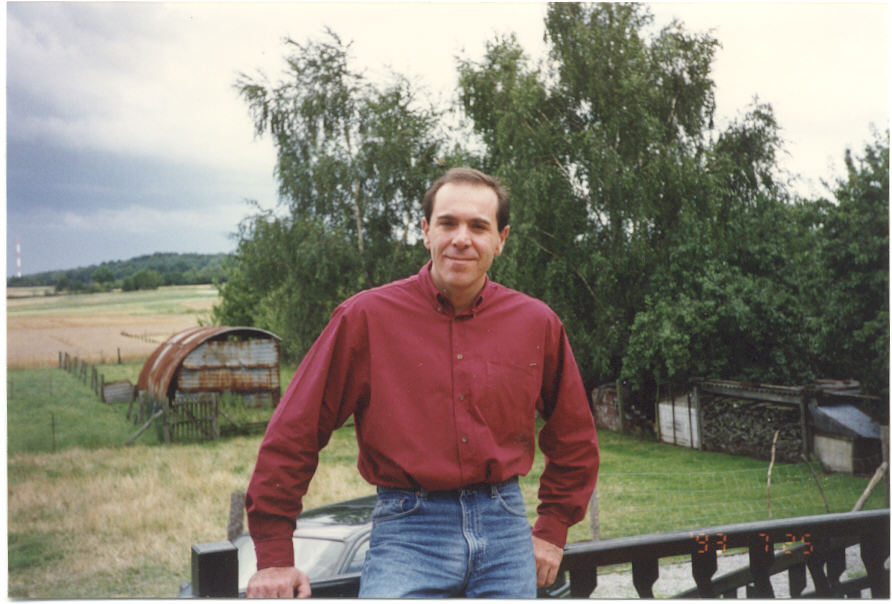 Blast from the Past.  John in Belgium 1992