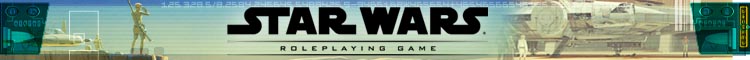 STAR WARS ROLE PLAYING GAME