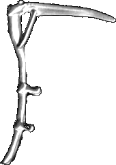 Silver Scythe of Wrath