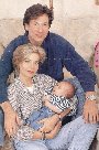 Michael Brandon & Glynis Barber with their son, Alexander