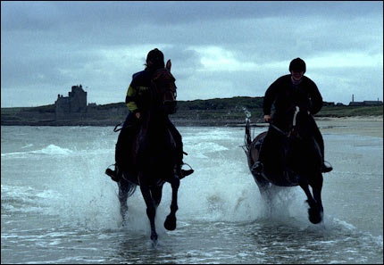 Which two characters from Macbeth might these riders be?