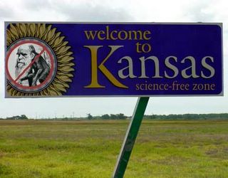 Kansas, science free zone